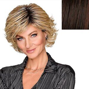 Hairdo Flipped Back Shag Styled Wig - Red Brown a673890